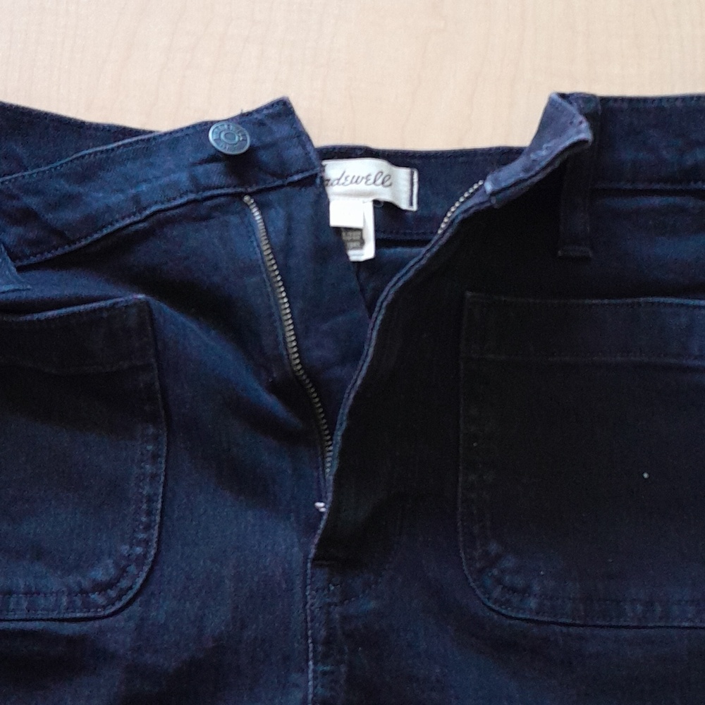 MADEWELL THE EMMETT DENIM shorts In Black Size 33 - Picture 9 of 12